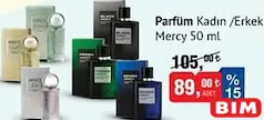 MERCY PARFÜM KADIN/ERKEK 50 ML MERCY PARFÜM KADIN/ERKEK 50 ML